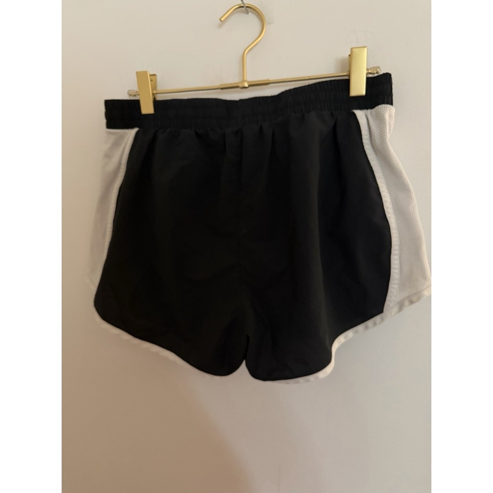 Under Armour Fly By 2.0 Running Shorts Womens Black White Mesh Athletic Gym S - Picture 2 of 3